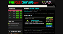 Desktop Screenshot of freepokiesdownload.com